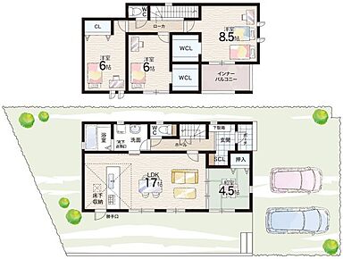 ○泉台小学校・・・徒歩4分 ○大原中学校・・・徒歩20分 