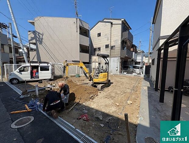 【外観】現在建築中！落ち着いた街並みで新生活を始めることが出来そう！周辺の物件も併せてご紹介させて頂きます！