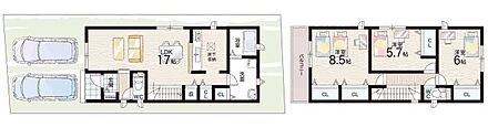 ○孔舎衙東小学校・・・徒歩3分 ○孔舎衙中学校・・・徒歩7分 