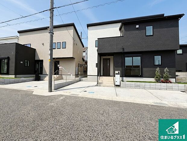 【外観】お客様に長く安心して住んでいだだける事にこだわった家づくり！住んでからのアフターサービスにもしっかりと取り組んでいます！