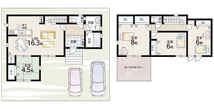 ○東谷小学校・・・徒歩9分 ○東谷中学校・・・徒歩9分 