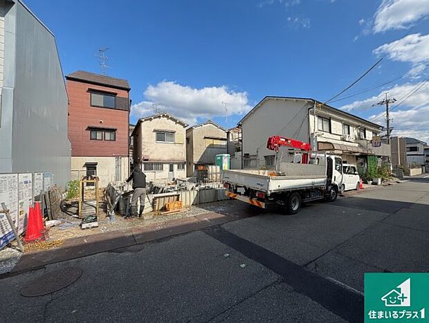 【外観】現在建築中!落ち着いた街並みで新生活を始めることが出来そう!周辺の物件も併せてご紹介させて頂きます!