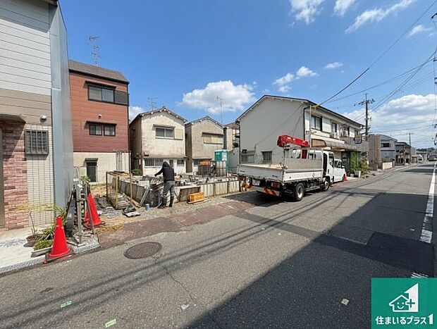 【外観】現在の進捗状況です!順調に作業進行中、完成が待ち遠しいです!詳細の間取り等、お気軽にお問い合わせください!