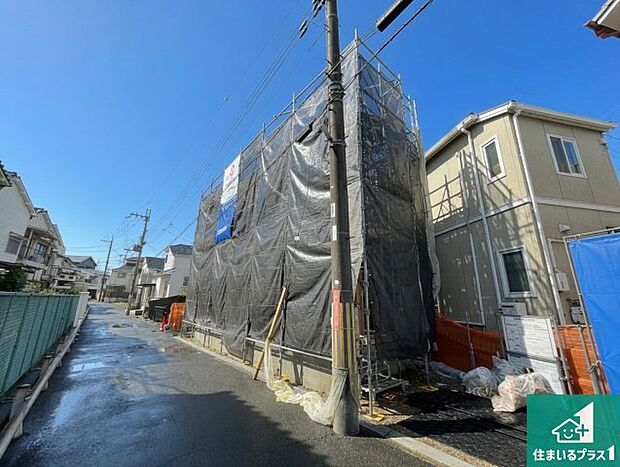 【外観】現在の進捗状況です!順調に作業進行中、完成が待ち遠しいです!詳細の間取り等、お気軽にお問い合わせください!