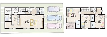 ○長浜北小学校・・・徒歩9分 ○北中学校・・・徒歩14分 