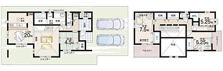 ○浮孔小学校・・・徒歩4分 ○片塩中学校・・・徒歩2分 