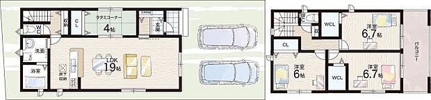 【4LDK】○昭和小学校・・・徒歩14分 ○郡山南中学校・・・徒歩14分