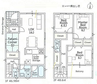 ○大蓮小学校・・・徒歩20分 ○長瀬中学校・・・徒歩22分 