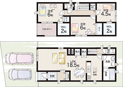 ○薪小学校・・・徒歩19分 ○田辺中学校・・・徒歩26分 