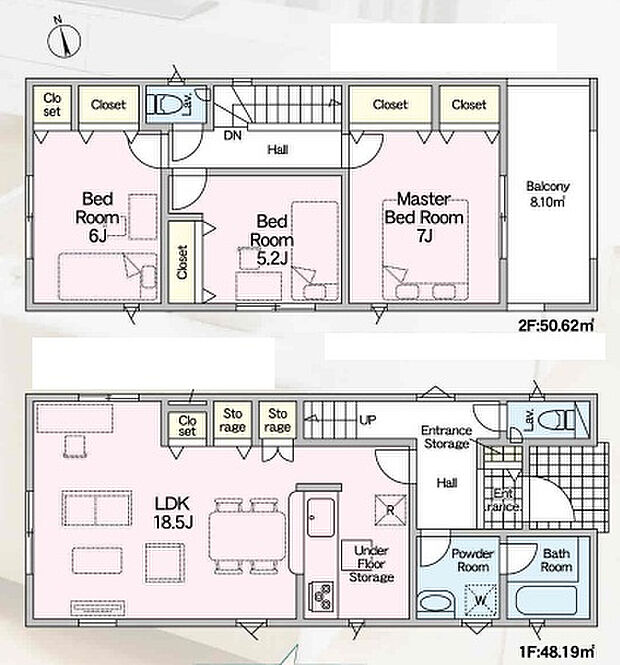 【3LDK】○石部小学校・・・徒歩9分 ○石部中学校・・・徒歩24分