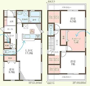 ○菅原東小学校・・・徒歩17分 ○杉中学校・・・徒歩14分 
