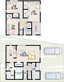 ○平群小学校・・・徒歩8分 ○平群中学校・・・徒歩15分 