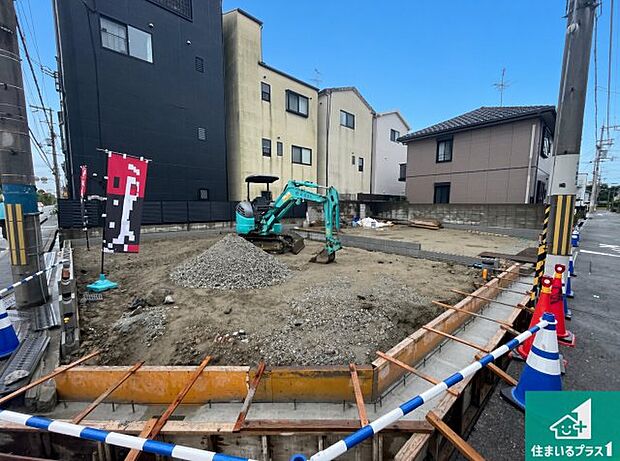 【外観】現在の進捗状況です!順調に作業進行中、完成が待ち遠しいです!詳細の間取り等、お気軽にお問い合わせください!