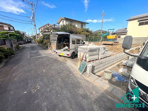 【外観】現在建築中!落ち着いた街並みで新生活を始めることが出来そう!周辺の物件も併せてご紹介させて頂きます!