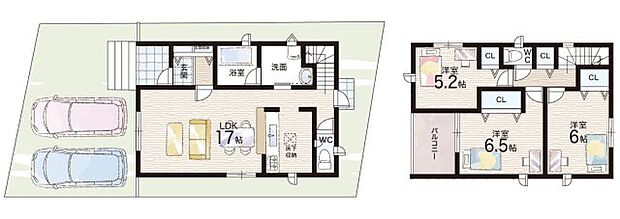 【3LDK】○東鳥取小学校・・・徒歩14分 ○鳥取東中学校・・・徒歩13分