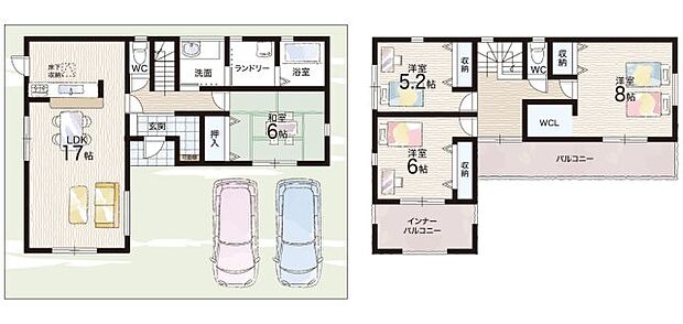 【4LDK】○桜井市立桜井西小学校・・・徒歩11分 ○桜井市立桜井西中学校・・・徒歩21分