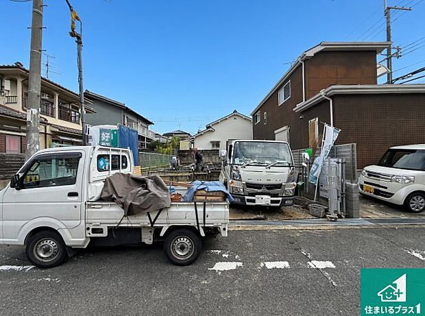 【外観】現在の進捗状況です!順調に作業進行中、完成が待ち遠しいです!詳細の間取り等、お気軽にお問い合わせください!
