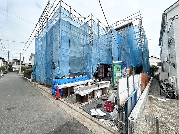 現地外観（建築中）