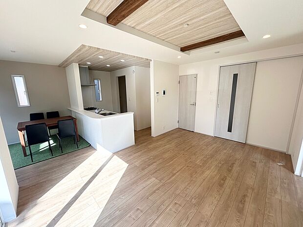 【リビングダイニングキッチン（同仕様）】（1号棟）LDK約17.6畳