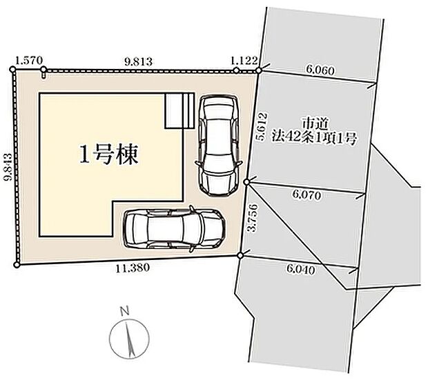 【区画図】
