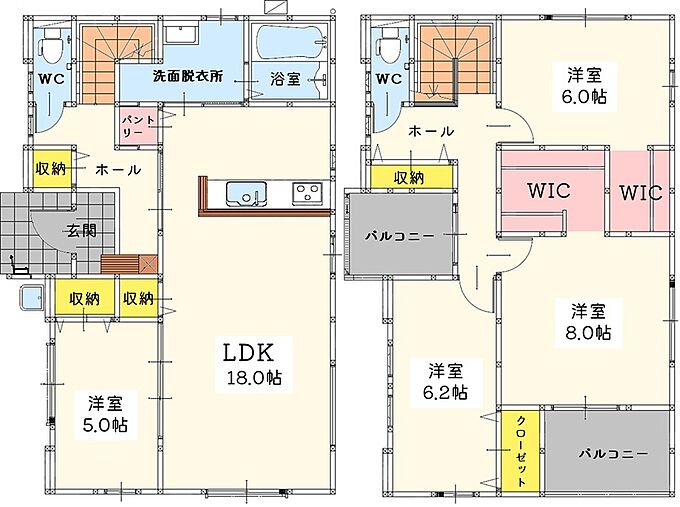 【間取図】