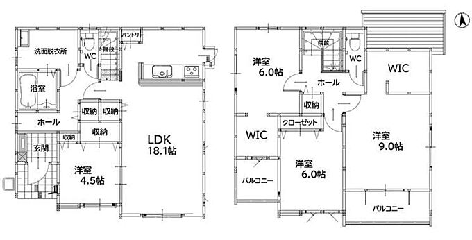 【間取図】