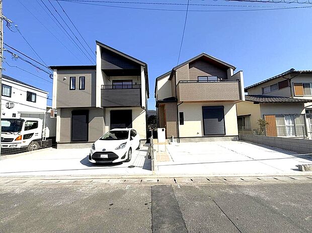 【分譲地街並み】全2棟の新築分譲住宅地！