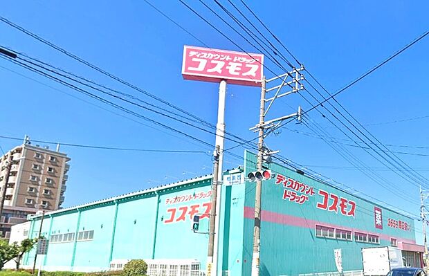 ドラッグストアコスモス柚須店（約755m）