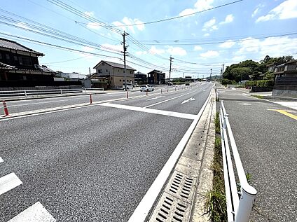 前面道路