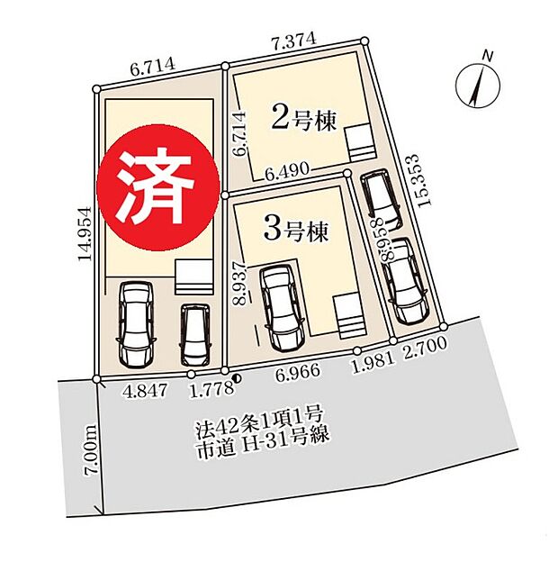 区画図