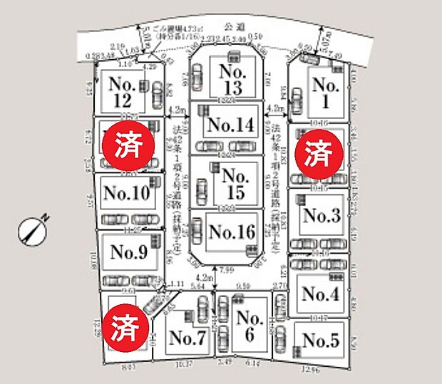 区画図