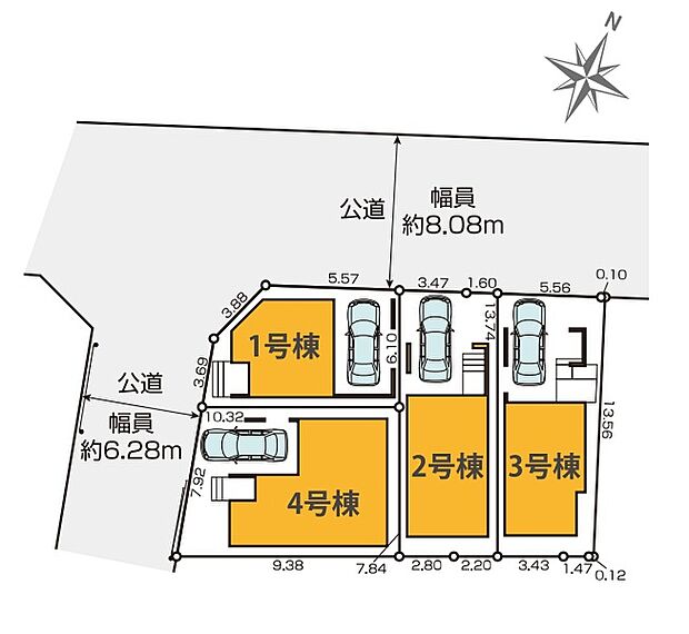 【区画図】■外観、間取り、陽当たり、風通り、リビング、キッチン、駐車、スペース、眺望、街並み、周辺環境など、こちらの物件で毎日の暮らしに役立つポイント「知って納得」生活イメージを詳しく説明させて頂きます。