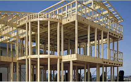 強さと自由さを両立。「シャーウッド構法」