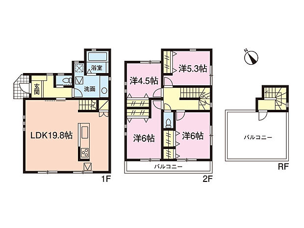 4LDK+スカイバルコニー