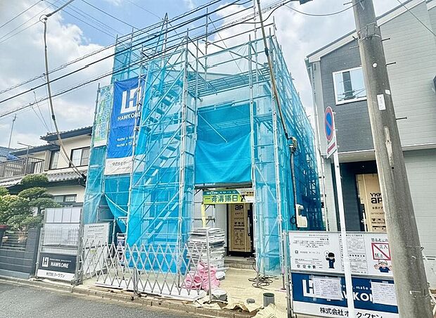 【現地外観写真】近くにモデルルームあります。