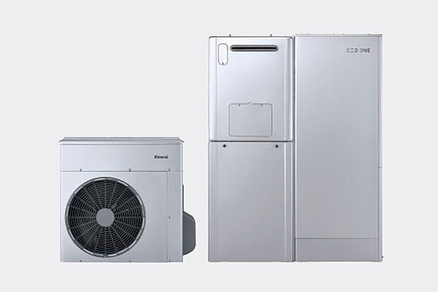 【【ハイブリッド給湯・暖房システム「ECO ONE X5 70】ガスと電気の特性を併用したハイブリッド給湯・暖房システム。従来型より給湯光熱費が年間約33%節約可能に。環境だけでなくお財布にもやさしい暮らしを実現します。