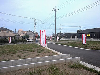 分譲地全体写真