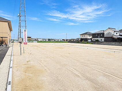 ■現地写真（１号地付近から北方向の眺め）