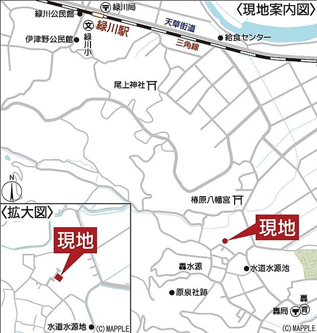 ナビ検索:宇土市宮庄町108ー3北側付近