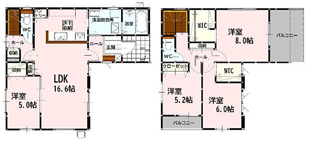 ２号棟｜間取り