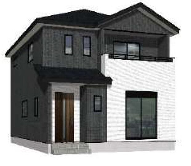 １号棟　完成予想図