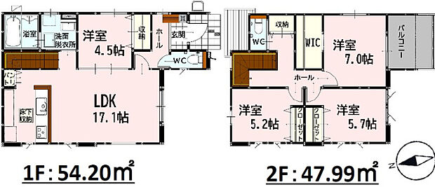 1号棟間取り