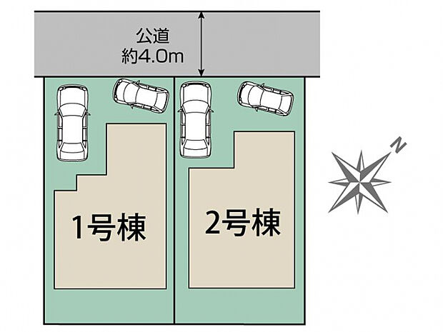 横須賀市森崎3丁目2棟 区画図