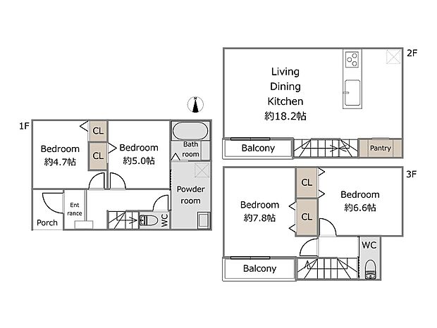参考プラン(建物込4,680万円、土地面積56.51m2、建物面積99.55m2)期間限定!建物フリープランにつき、お客様のご要望をお聞かせください!
