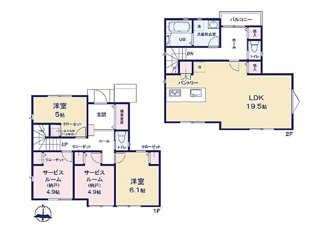間取り図(4,580万円)