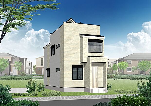 【完成イメージパース】いつまでも美しい外観を…
サイディングは16ミリ・マイクロガードを採用
汚れを雨水で洗い流すセルフクリーニング機能付き
実際の素材をショールームにて確認出来ます。