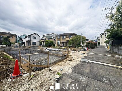 現地前面道路