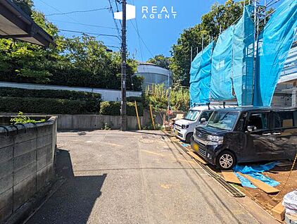 現地前面道路