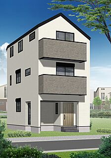 A号棟完成イメージパース