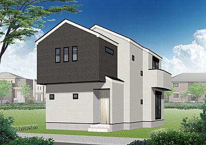 C号棟完成イメージパース